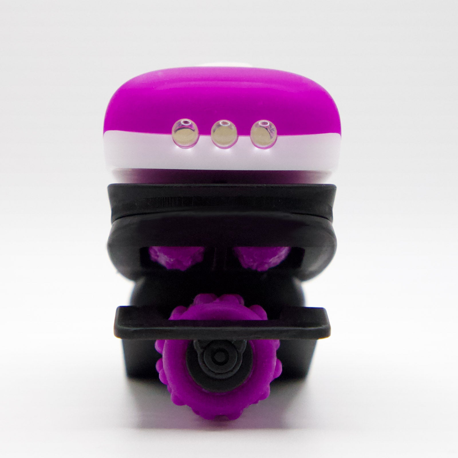 Purple / White